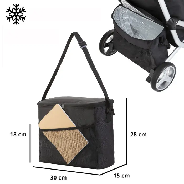 Сумка-тележка ShoppingCruiser 3 Wheels Black (604349)