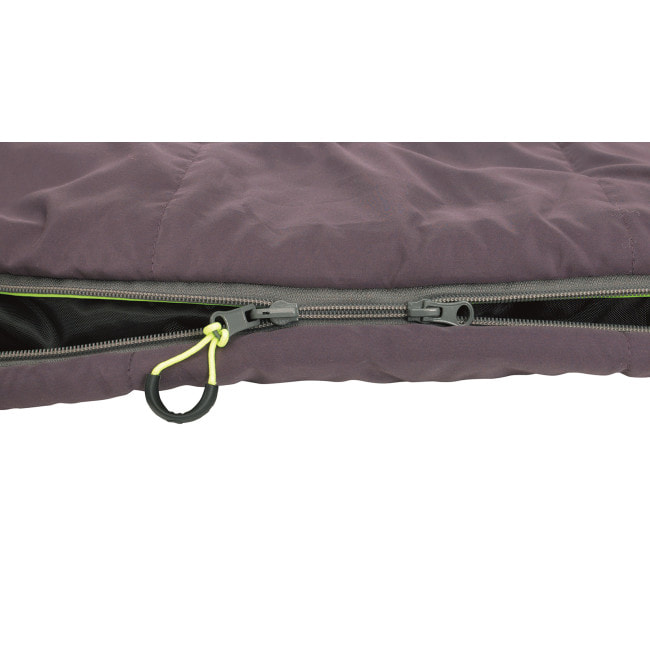 Спальный мешок Outwell Contour Reversible/+2°C Dark Purple Right (230372)