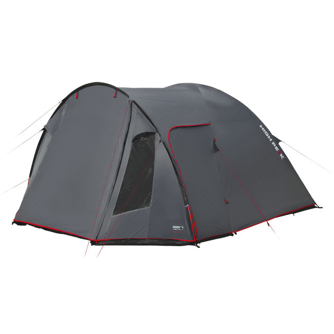 Палатка High Peak Tessin 4 Dark Grey/Red (10222)