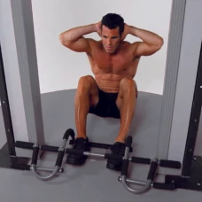 Багатофункціональний турнік для підтягувань і преса Toorx 3 в 1 з додатковим хватом (BTP-M)