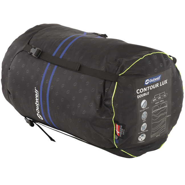 Спальный мешок Outwell Contour Lux Double Reversible/-5°C Imperial Blue (230297)