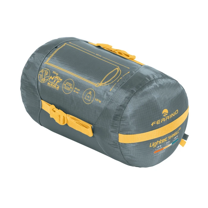 Спальный мешок Ferrino Lightech Shingle SQ -2°C Green Left (86266QVVS)