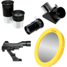 Телескоп Bresser Taurus 90/900 NG Carbon с солнечным фильтром и адаптером для смартфона (4512909)