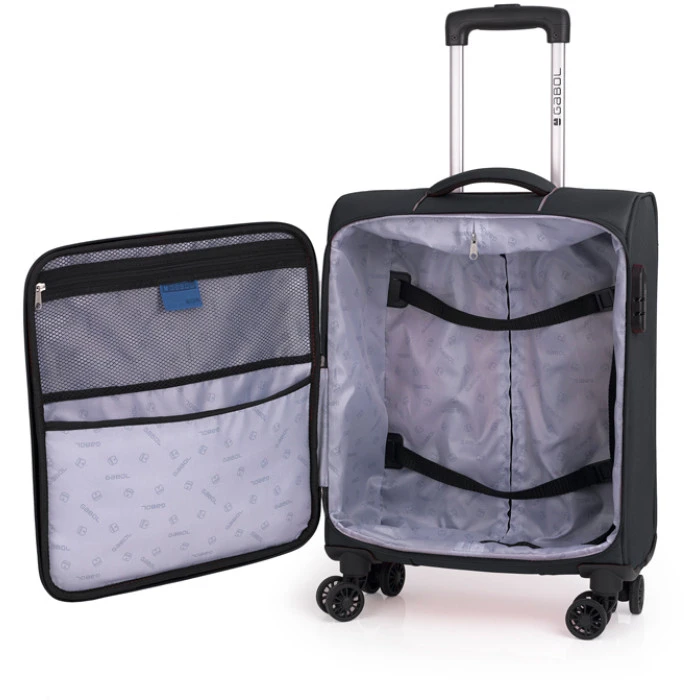 Чемодан Gabol Lisboa (S) Grey (122722-016)