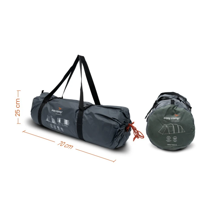 Палатка шестиместная Easy Camp Leka Twin 6 (120492)