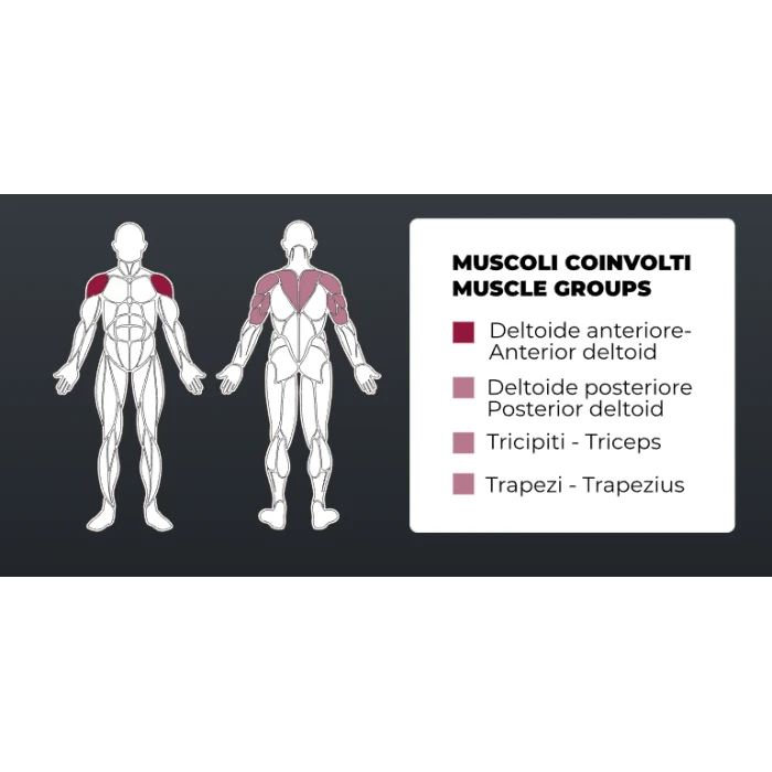 Тренажер для жима от плеч Toorx FWX-5400 SHOULDER PRESS