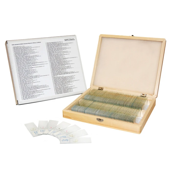 Набор препаратов Optima Общая биология E (100 шт.) (S-003.4)