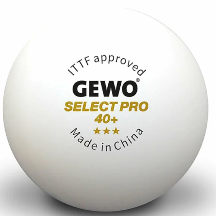 Мячи для настольного тенниса Gewo Select Pro 40+ ITTF 6 шт (86481200)