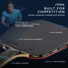 Ракетка для настольного тенниса Stiga Cybershape Future 3 Star FL (1213-0304-35)