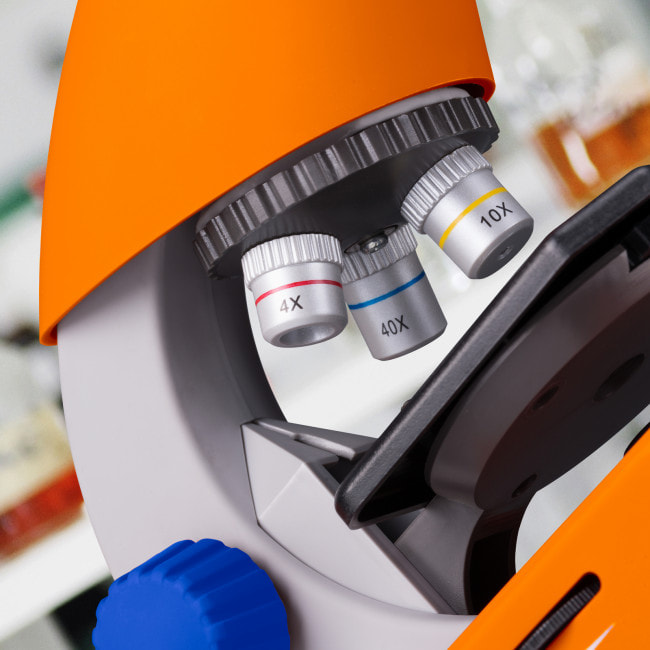 Микроскоп Bresser Junior 40x-640x Orange (8851301)