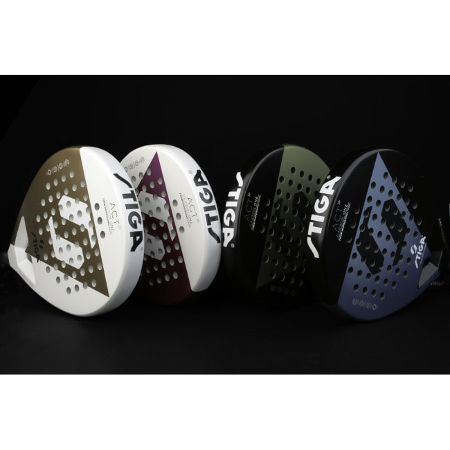 Ракетка для падел тенісу Stiga Racket ACT Black/Blue (2202-0916-01)