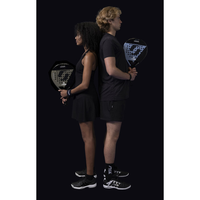 Ракетка для падел тенісу Stiga Racket ACT Black/Blue (2202-0916-01)