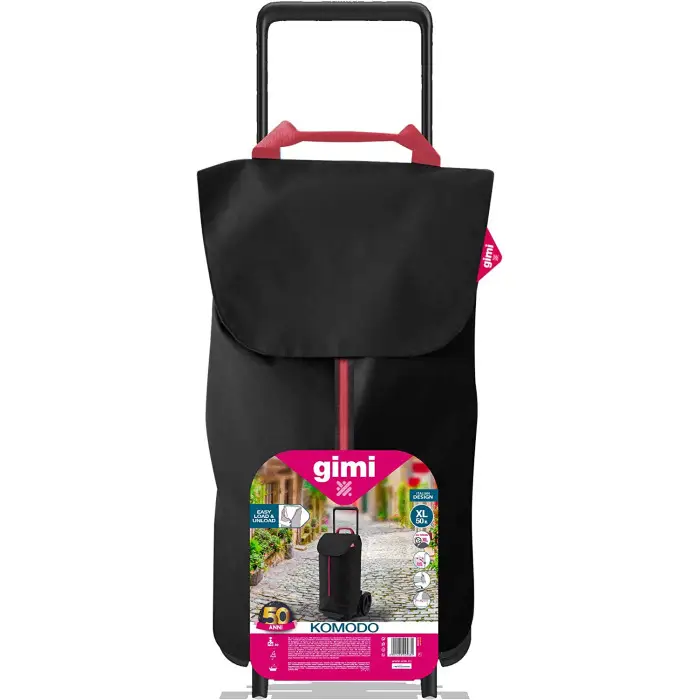 Сумка-тележка Gimi Komodo 50 Black (168437)