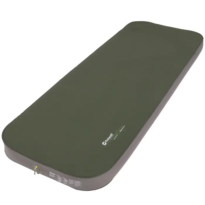 Коврик самонадувающий Outwell Self-inflating Mat Dreamhaven Single 5.5 cm Elegant Green (400008)