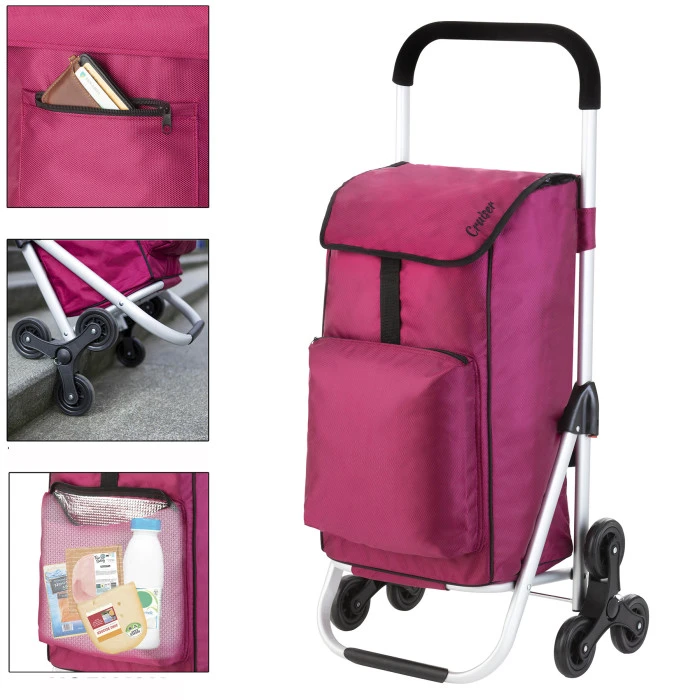 Сумка-тележка ShoppingCruiser Stairs Climber 53 Fuchsia (604353)