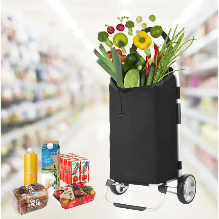 Сумка-тележка ShoppingCruiser Foldable Black (604320)