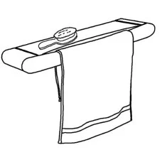 Сушарка для білизни настінна Gimi Telepack 100 (155131)