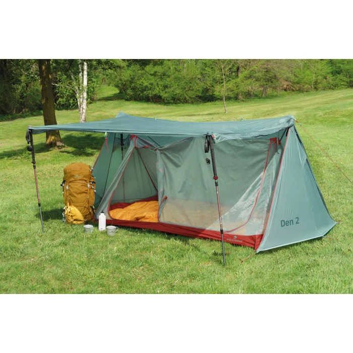 Намет двомісний Ferrino Den 2 Blue (91218QOB)