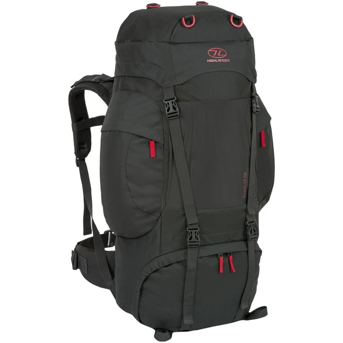 Рюкзак туристический Highlander Rambler 88 Charcoal (RAM088-CH)
