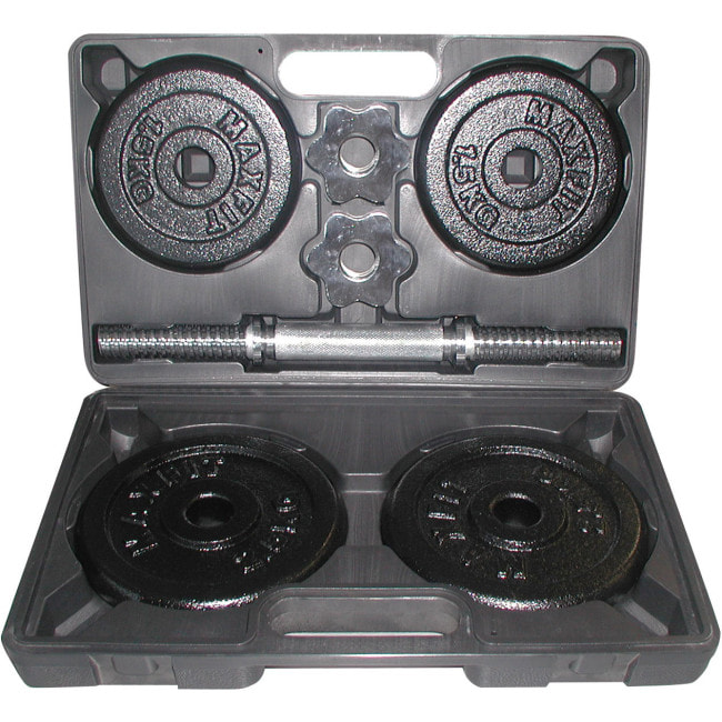 Гантель збірна Toorx 10 кг з кейсом (VAL-10DGN)