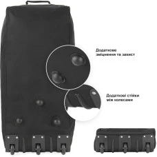 Сумка дорожня на колесах TravelZ Wheelbag 100 Liter Black (603091)