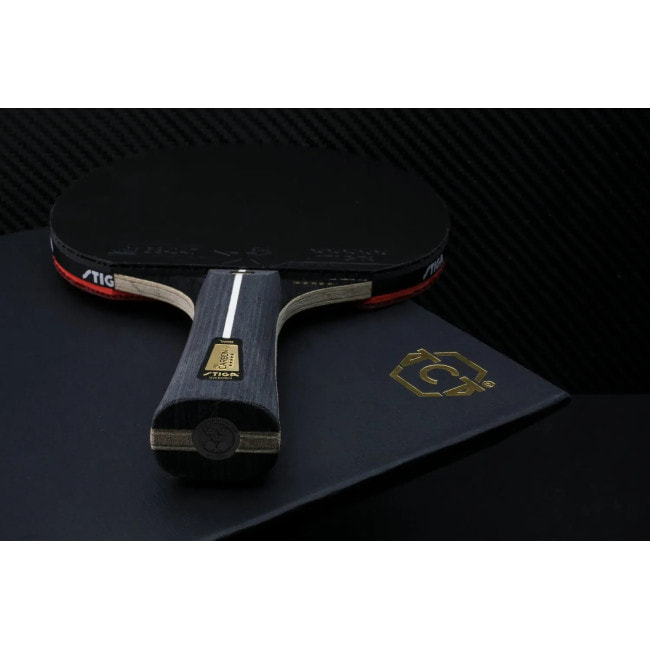 Ракетка для настільного тенісу Stiga Pro Carbon Plus 5 Star FL (1215-2820-01)
