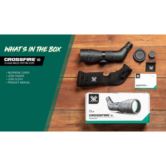 Підзорна труба Vortex Crossfire HD 20-60x80 AN (CF-80A)