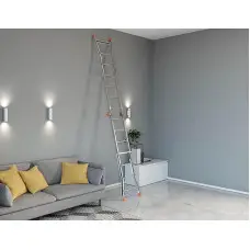 Лестница телескопическая Colombo Pratic 4+5 Steel (PRATIC4+5ACC)