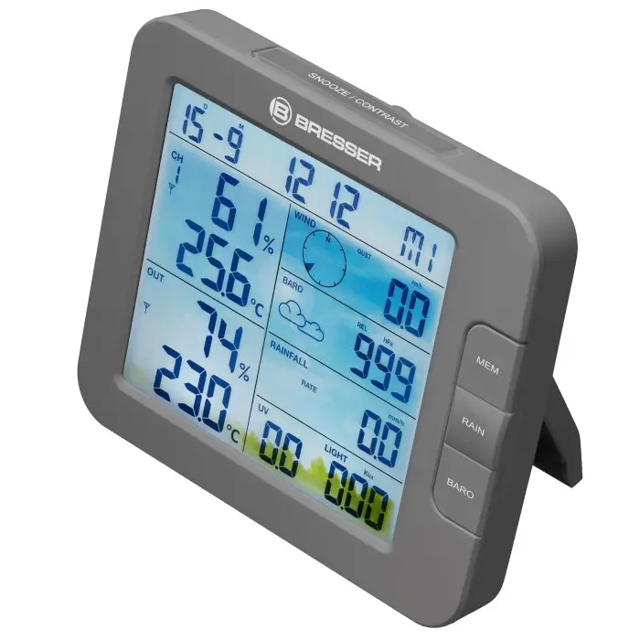 Метеостанция Bresser Smart Home 7-in-1 Weather Center ClimateConnect Grey (7003600QT5000)