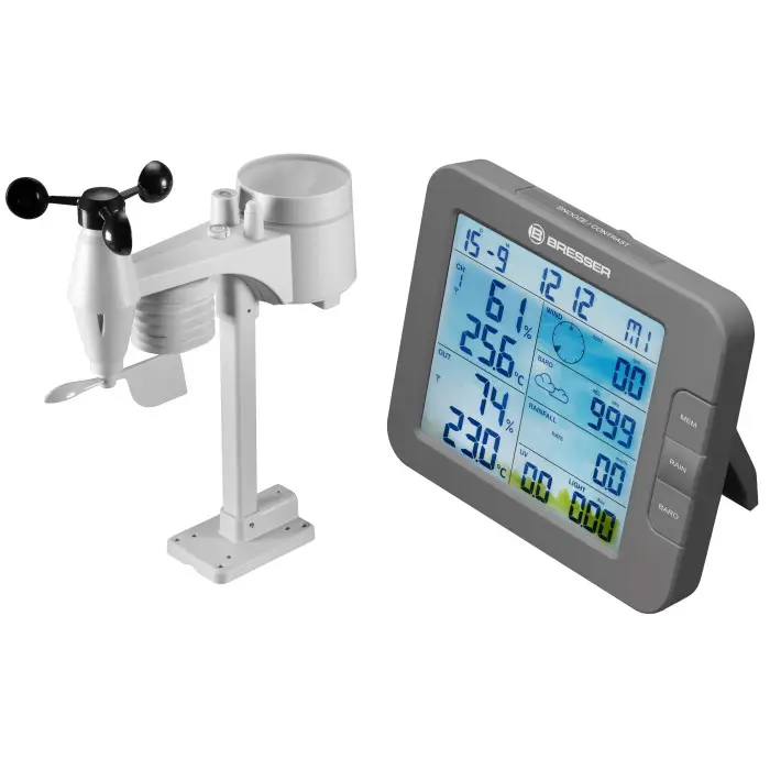 Метеостанция Bresser Smart Home 7-in-1 Weather Center ClimateConnect Grey (7003600QT5000)