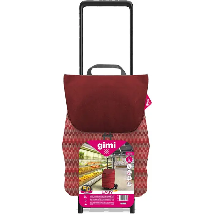 Сумка-тележка Gimi Easy Red (168419)