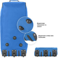 Сумка дорожня на колесах TravelZ Wheelbag 100 Liter Blue (603093)