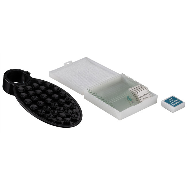 Микроскоп Bresser Erudit Basic Bino 40x-400x с адаптером для смартфона (5102200)