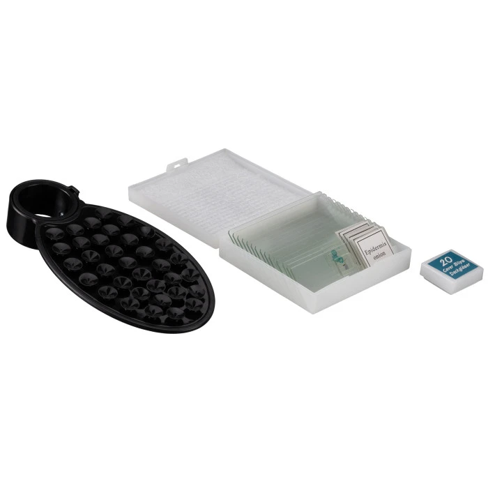 Микроскоп Bresser Erudit Basic Bino 40x-400x с адаптером для смартфона (5102200)