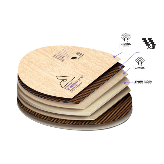 Основание для ракетки Joola Vyzaryz Trinity FL (65010)