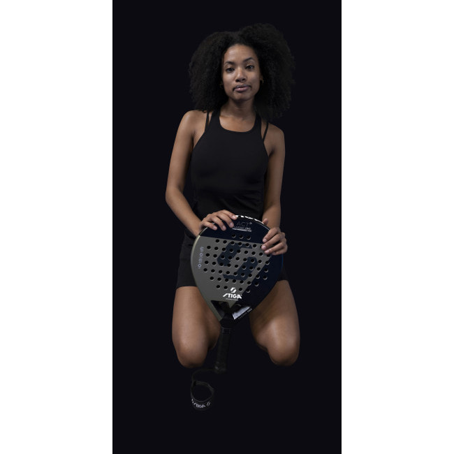 Ракетка для падел тенниса Stiga Racket ACT Black/Olive Green (2202-0919-01)