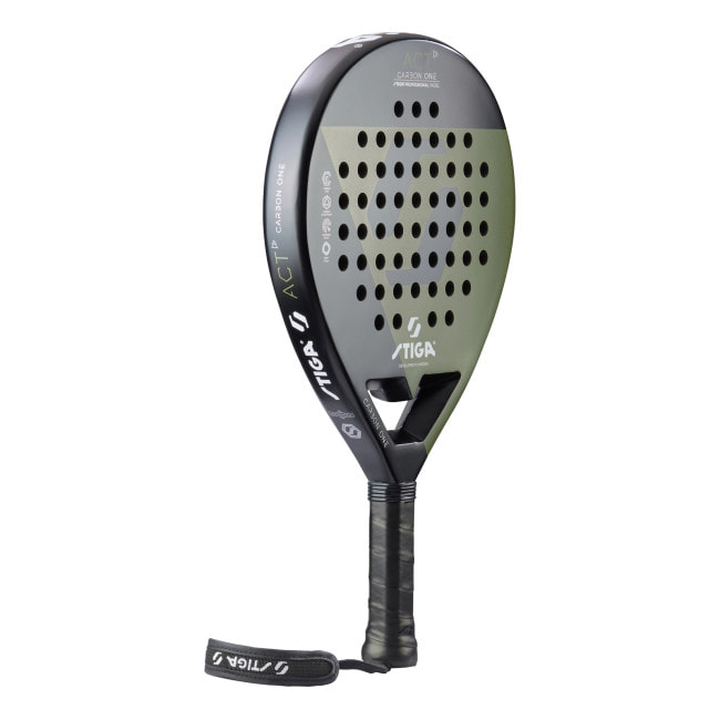 Ракетка для падел тенниса Stiga Racket ACT Black/Olive Green (2202-0919-01)