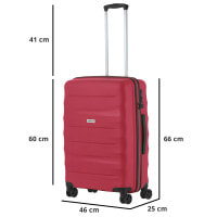 Чемодан CarryOn Porter (M) Red (502448)