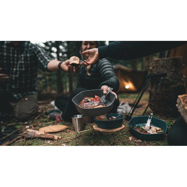 Набор туристической посуды Robens Leaf Meal Kit Fire Red (690276)