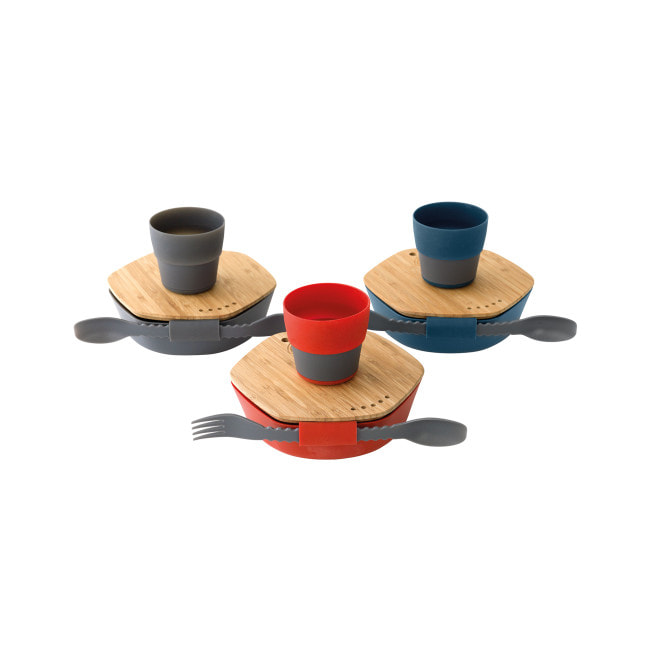 Набор туристической посуды Robens Leaf Meal Kit Fire Red (690276)