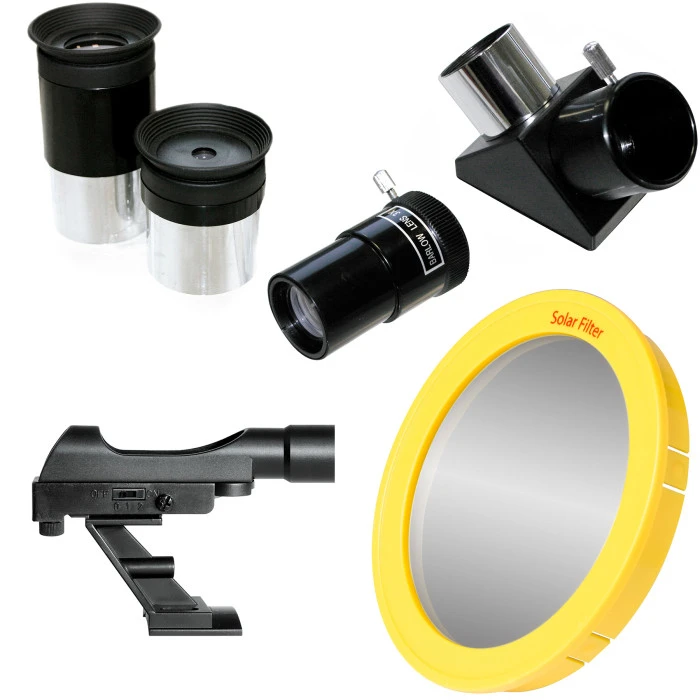 Телескоп Bresser Sirius 70/900 AZ с солнечным фильтром и адаптером для смартфона (4512001)