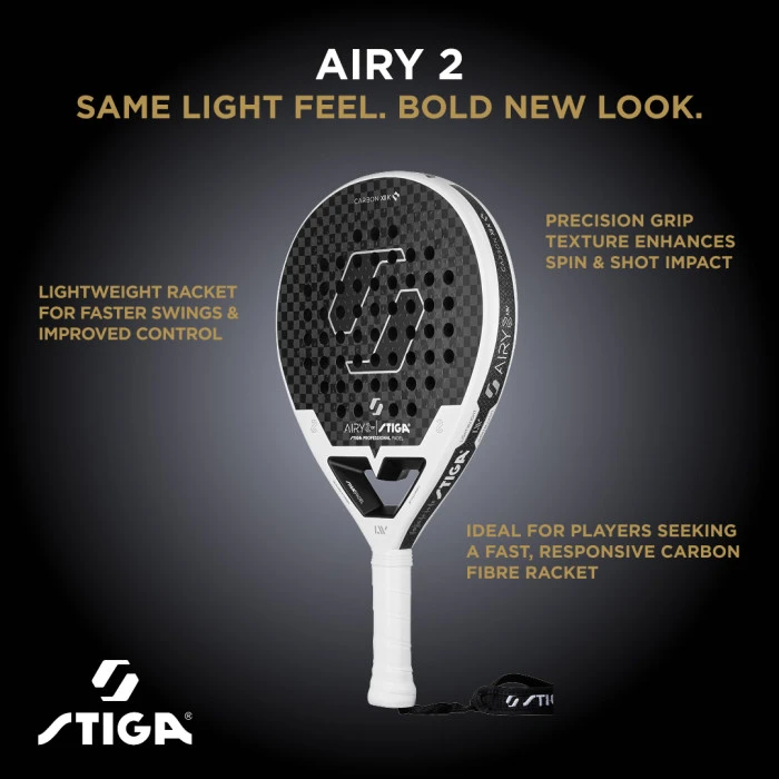 Ракетка для падел тенниса Stiga Racket AIRY 2 (2204-1311-01)