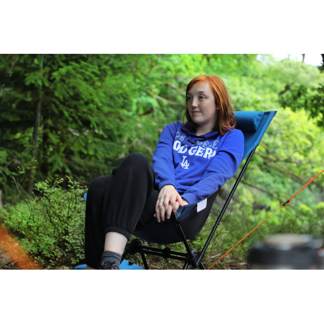 Стул кемпинговый Vango Micro Tall Recline Chair Mykonos Blue (CHUMICRO0000001)