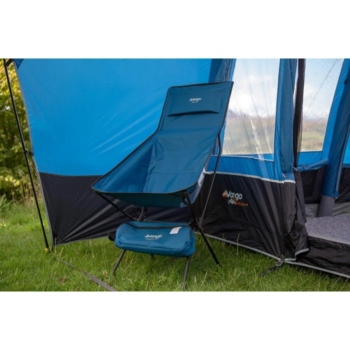 Стул кемпинговый Vango Micro Tall Recline Chair Mykonos Blue (CHUMICRO0000001)