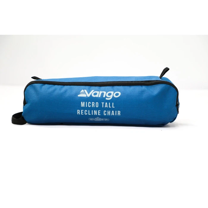 Стул кемпинговый Vango Micro Tall Recline Chair Mykonos Blue (CHUMICRO0000001)