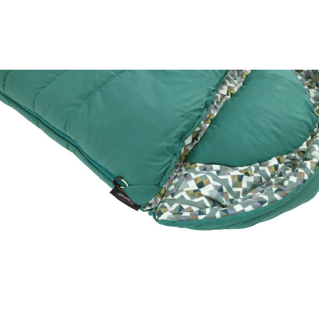 Спальний мішок Outwell Camper Supreme/-9°C Petrol Blue Left (230352)