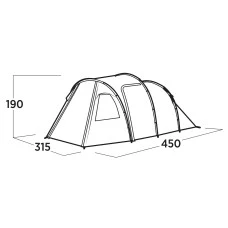 Палатка пятиместная Easy Camp Hidra 5 (120491)