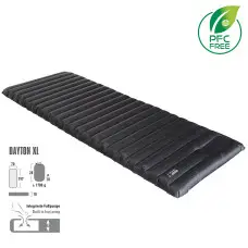 Надувной коврик High Peak Dayton XL 10 cm Dark Grey (41007)