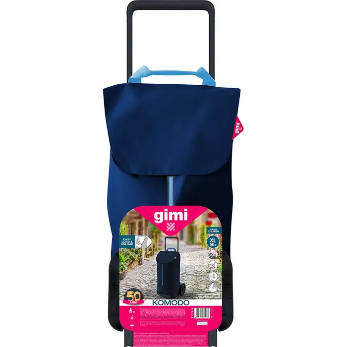 Сумка-тележка Gimi Komodo Blue (168435)