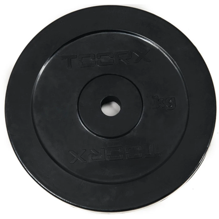 Диск для штанг и гантелей Toorx 0,5 кг 25 мм Черный (DGG-05)